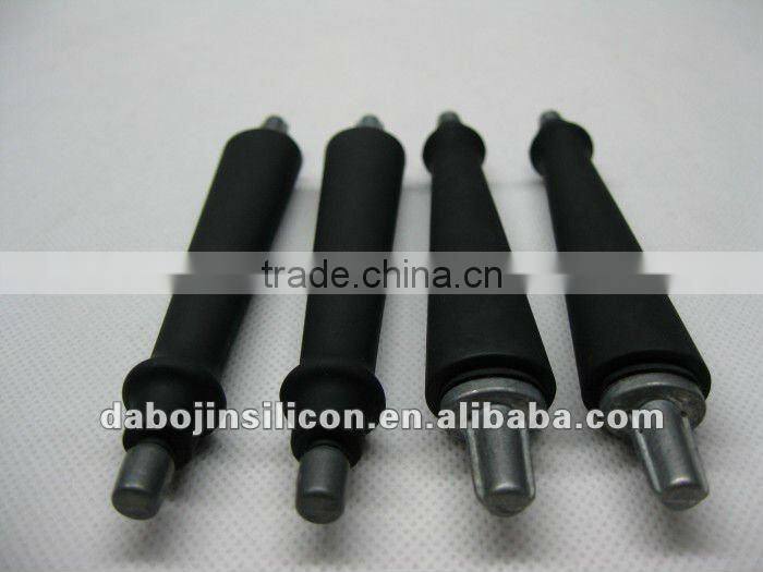 doorknob coated with silicone rubber