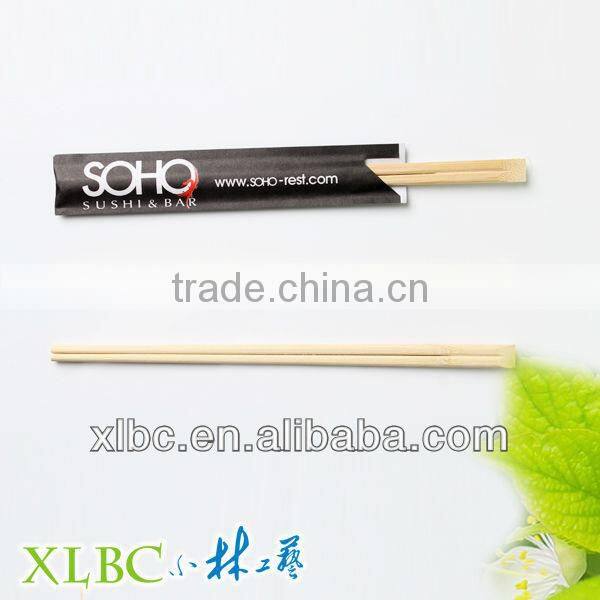 Paper wrapped Tensogue bamboo chopspicks,semi-closed packing
