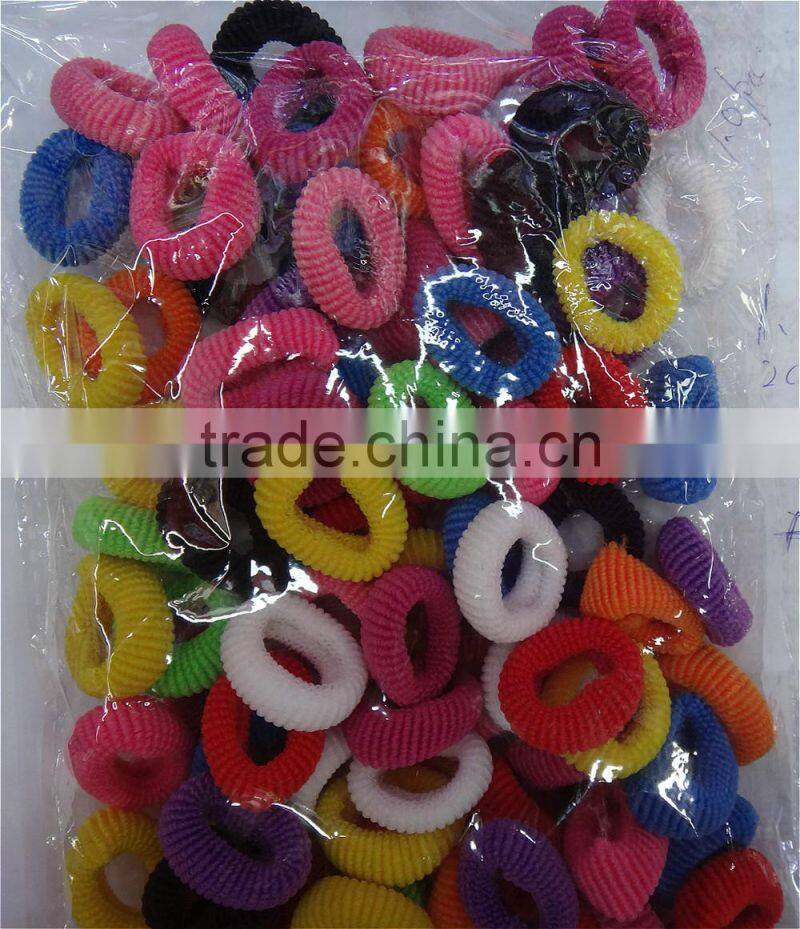 knitted hair tie elastic hair band