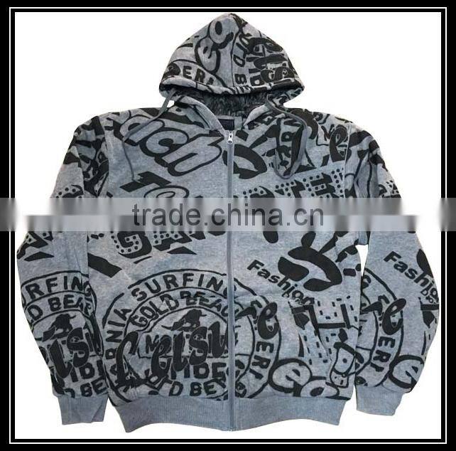high quality men custom college jacket anime hoodies