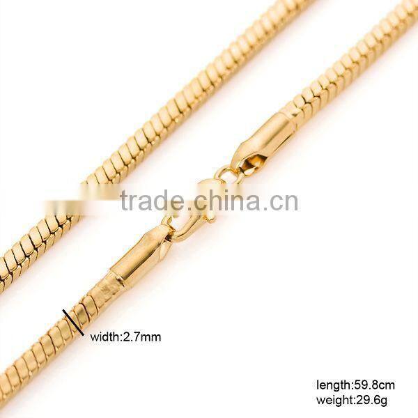 Trendy design 925 sterling silver necklace chain