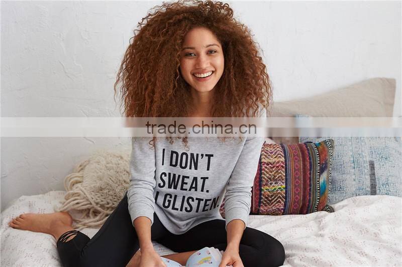 loose and leisure bomber Hoodies/Sweatshirt Product Type and OEM Service Supply Type hoodies women