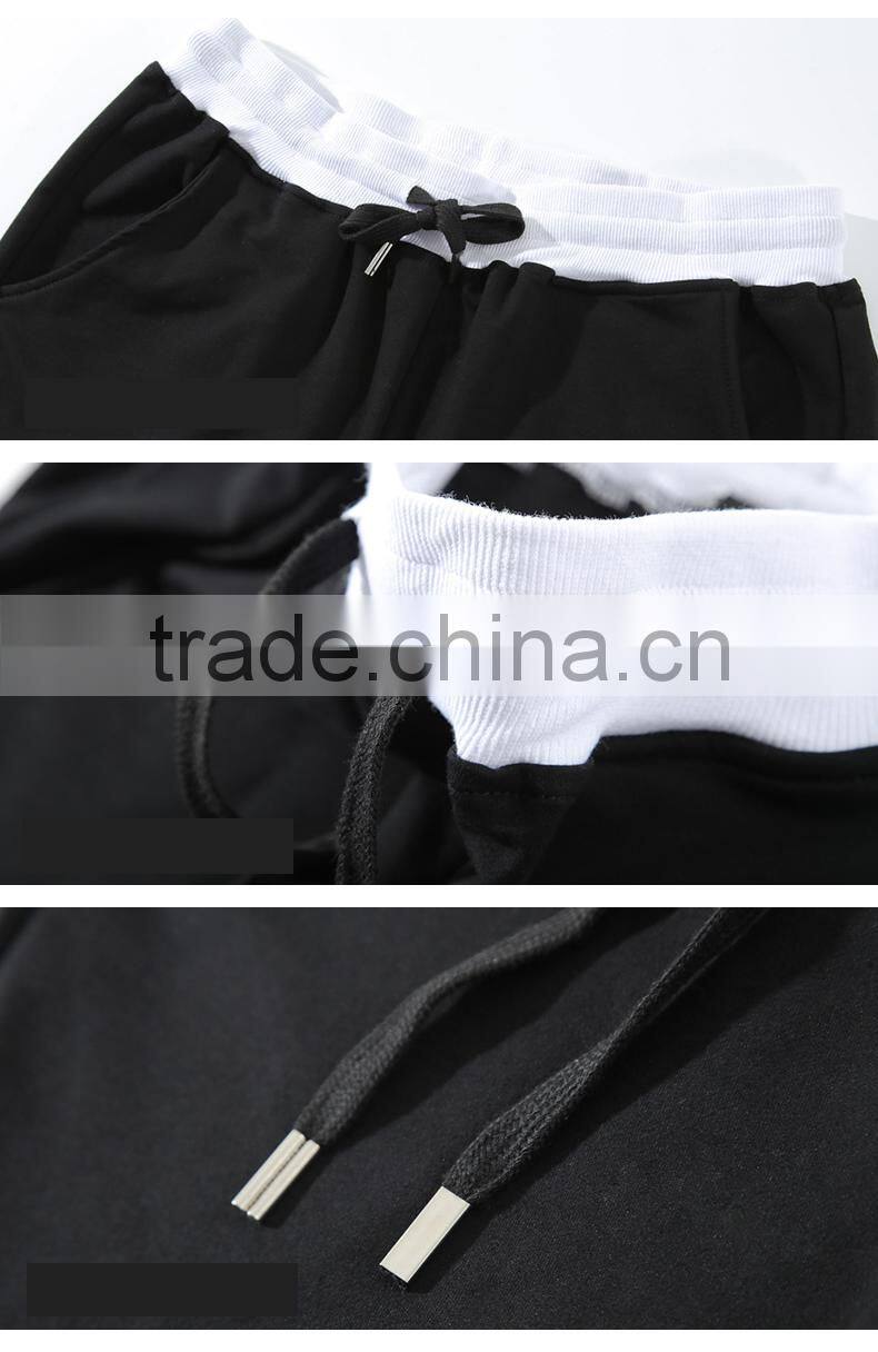 fashion men sports cotton elastic customed gym shorts active shorts