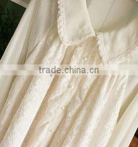 2013 fashion ladies top long sleeve white shirts