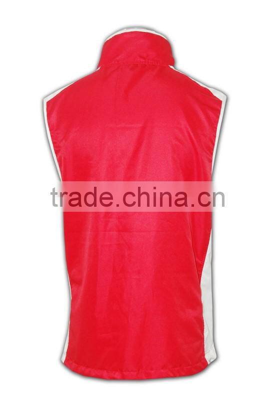 Wholesale factory price manufactures vest uniform cheap custom Company Vest Jackets