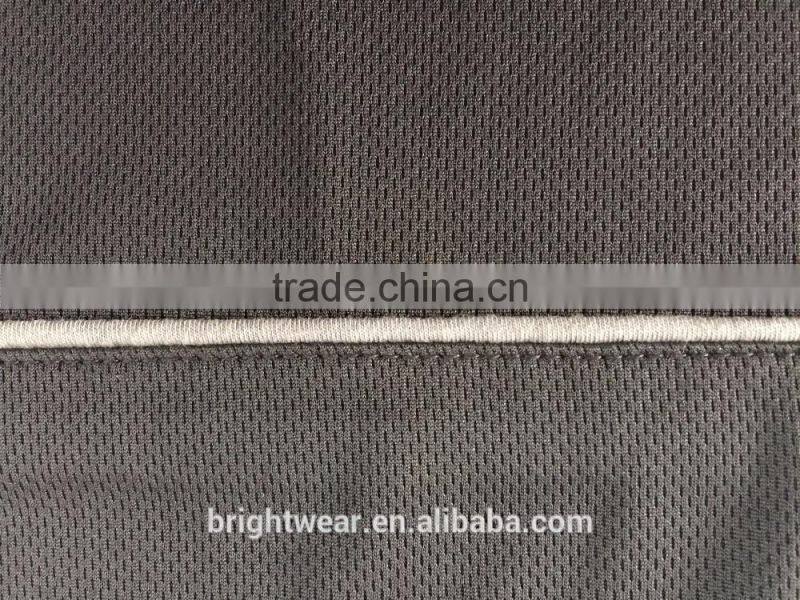 Hot sale plain black polyester short sleeve safety custom triangle hem polo shirt