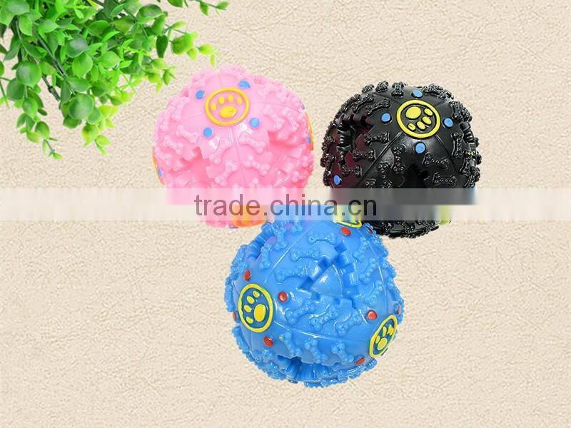 Wholesale pet supplies new peculiar sound toys pet favorite missed food strange blame strange sound ball