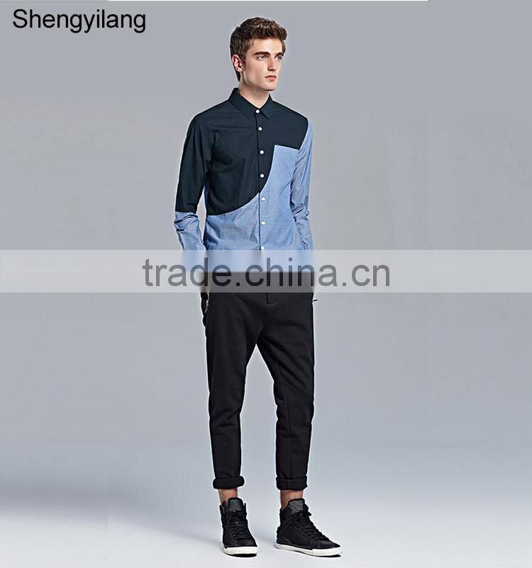 High quality latest shirt Stitching design for men