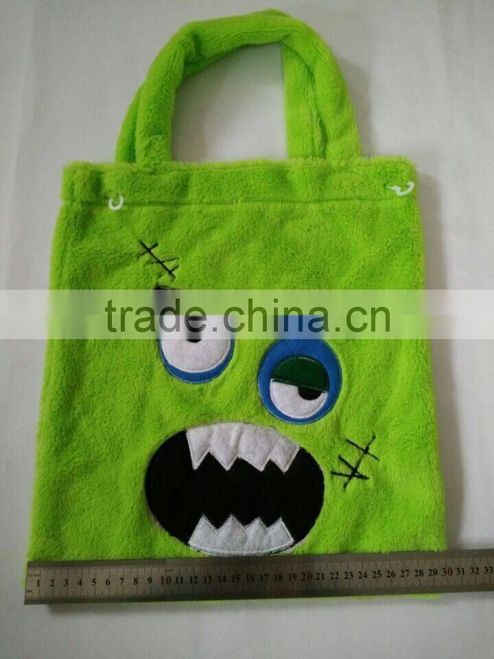 Trick or Treat Bag Halloween Decoration Bag Reusable Candy Carry Tote