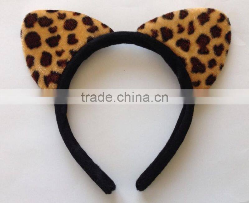 Hot sale animal ears headband lovely plush little ears headband for kids