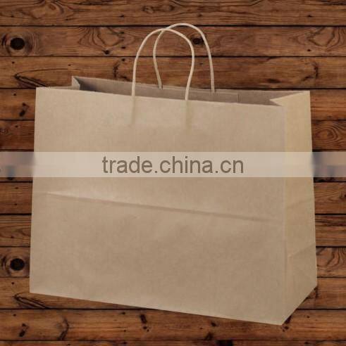 Very Popular Brown Paper Shopping Bags Gift Bags Retail Bags