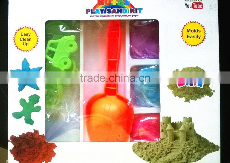 2015 moving sand DIY magic sticky sand