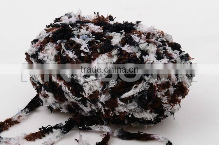 Fancy hand knitting yarn