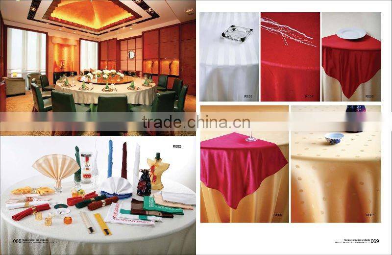 hotel table cloth