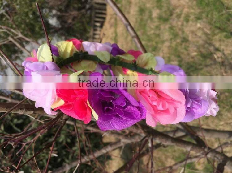 Wholesale decoration floral hoop , Christmas garland , wreath for headwear M5040815