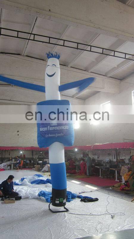 customized led lighting advertising costumes inflatable advertising air dancer
