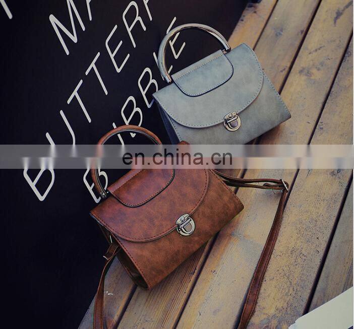 All-match setting mini square shoulder bag for women