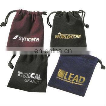 specialized in custom drawstring bag cheap jewellery velvet drawstring pouch