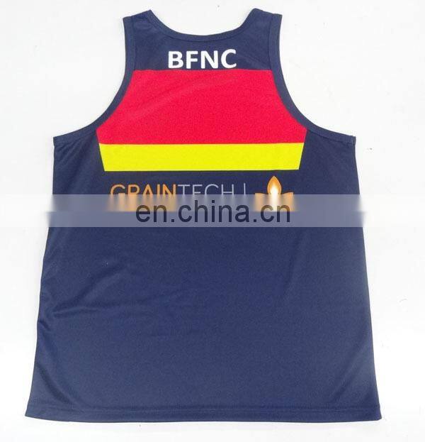 Gym singlets Any Logo Team running singlets , sublimated running singlets Oem service