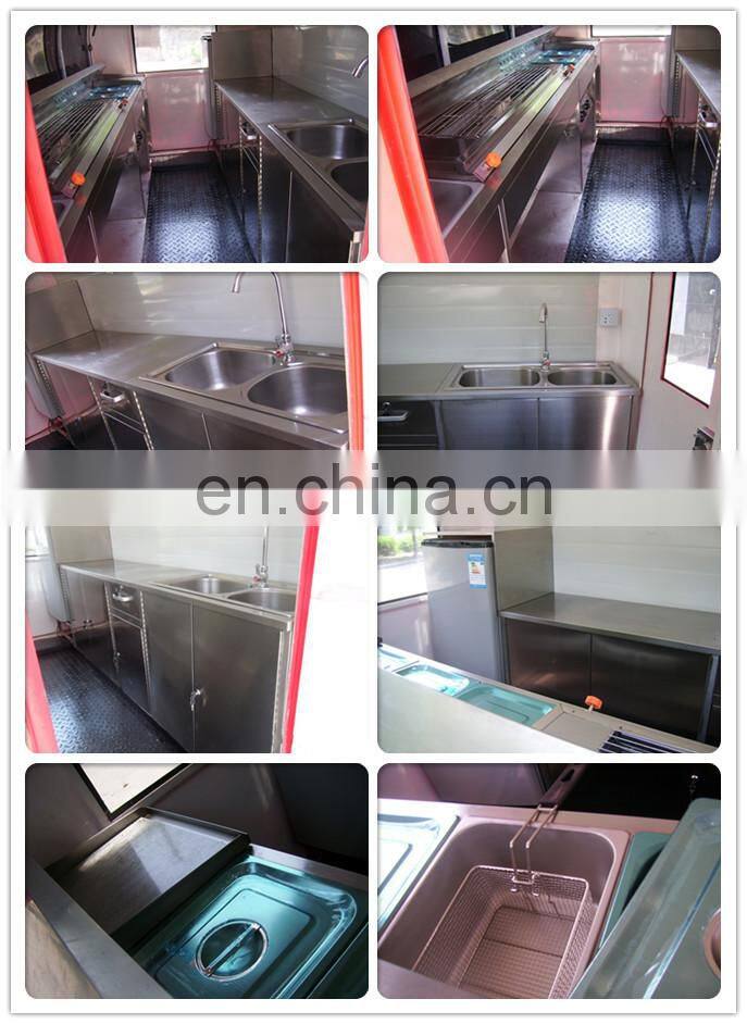 2017 hot sale cheap ice cream cart gas tricycle mobile hot dog cart