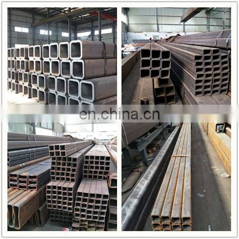 Galvanized hollow section ms square and rectangular steel tubing