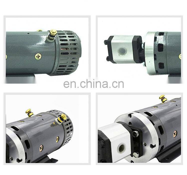 24V Electric Hydraulic DC Motor with Pump