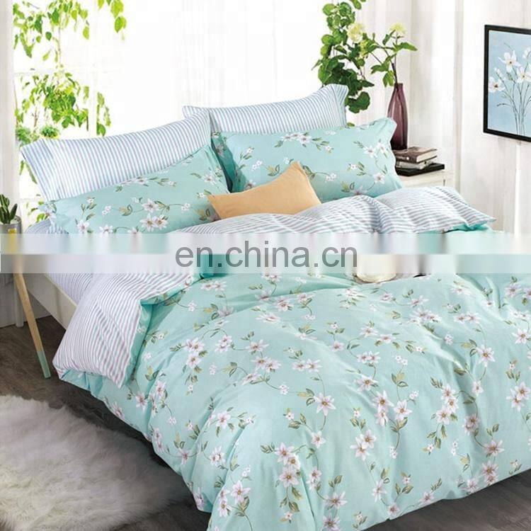Factory direct sale low price bedsheets duvet cover sets digital printed king size 100% cotton bed sheets