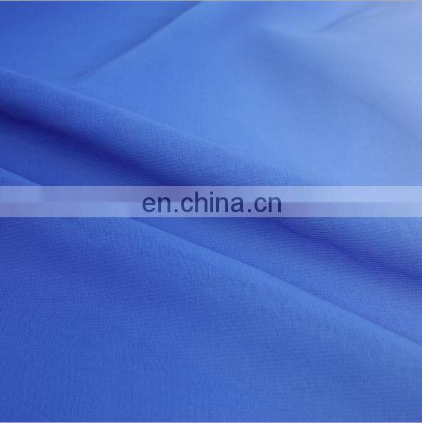 75D gradient 100% polyester chiffon fabric for dress/scarves