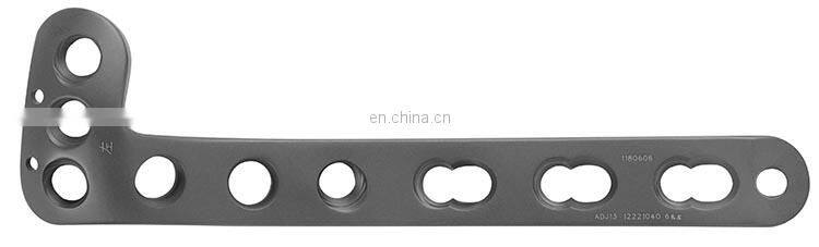 Multi-axial medial tibia plateau locking plate for bone plates and screws