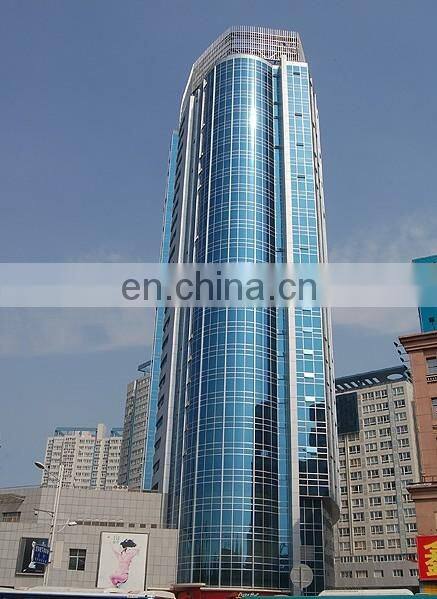 sell U/K value 1.6-2.5 glass for curtain wall high quality architectural glass curtain wall