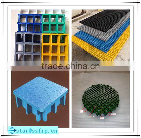 FRP fiberglass grating frp stairs aisle