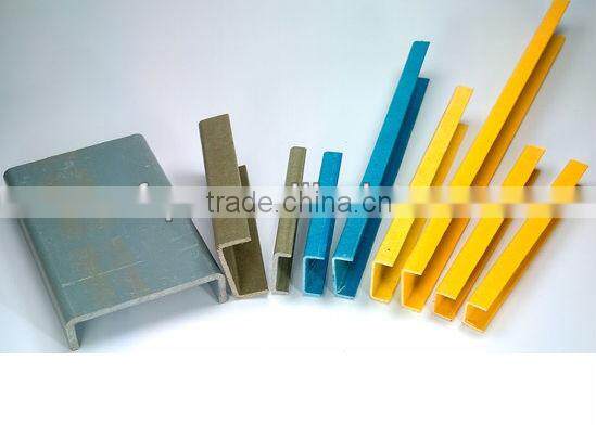 frp channel, used on the ladder, handrail,ect.