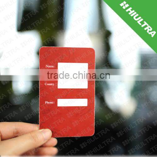 New customized Membership blank smart card