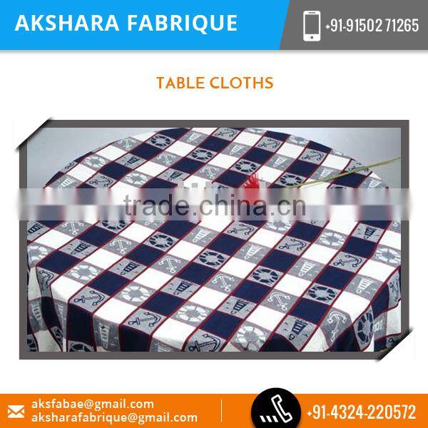 Wide Range of Designer Cotton Table Cloth for High Sale at Good Payment