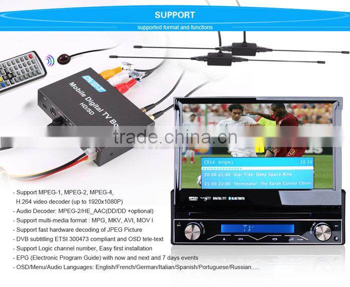 Erisin ES238D Car Video DVD Digital TV Box