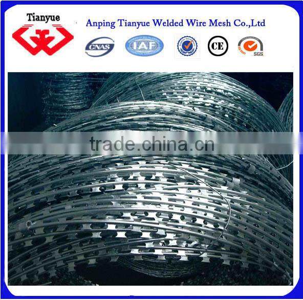 hot dipped galvanized concertina razor wire
