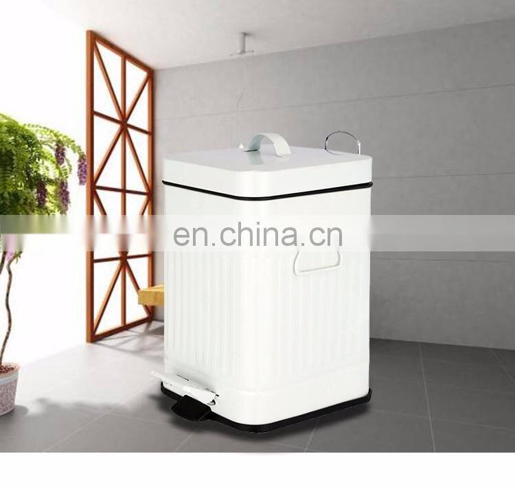 15L promotional kitchen square novelty trash can