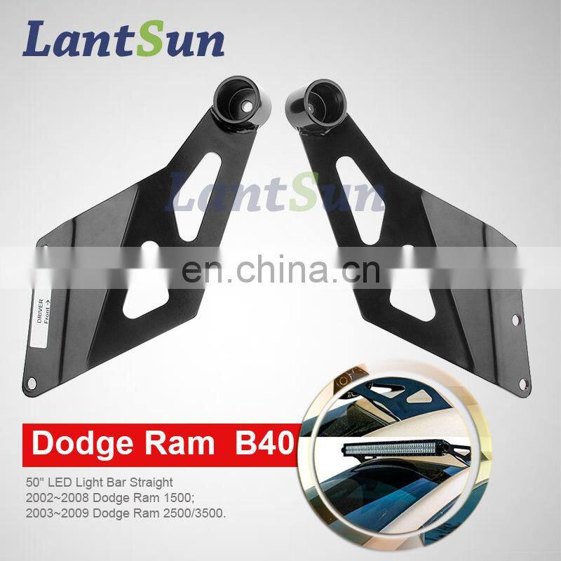 roof bracket Ram led light bar mount bracket for 50" led light bar