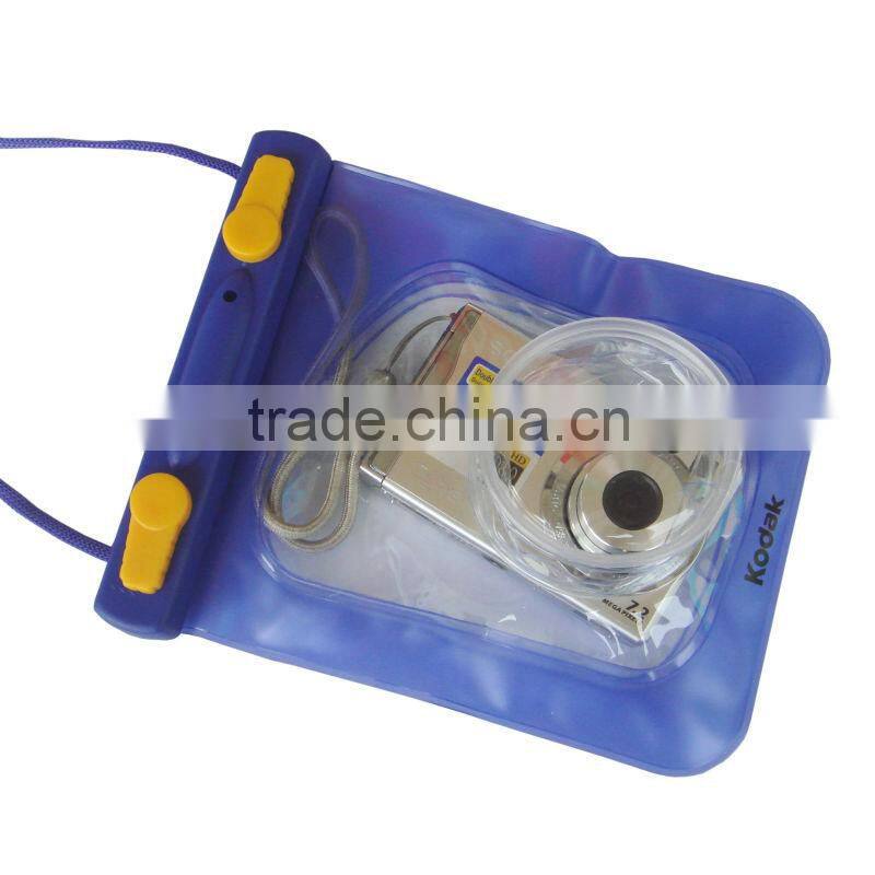 watertight waterproof case underwater camera bag for Nikon J1 with long shot