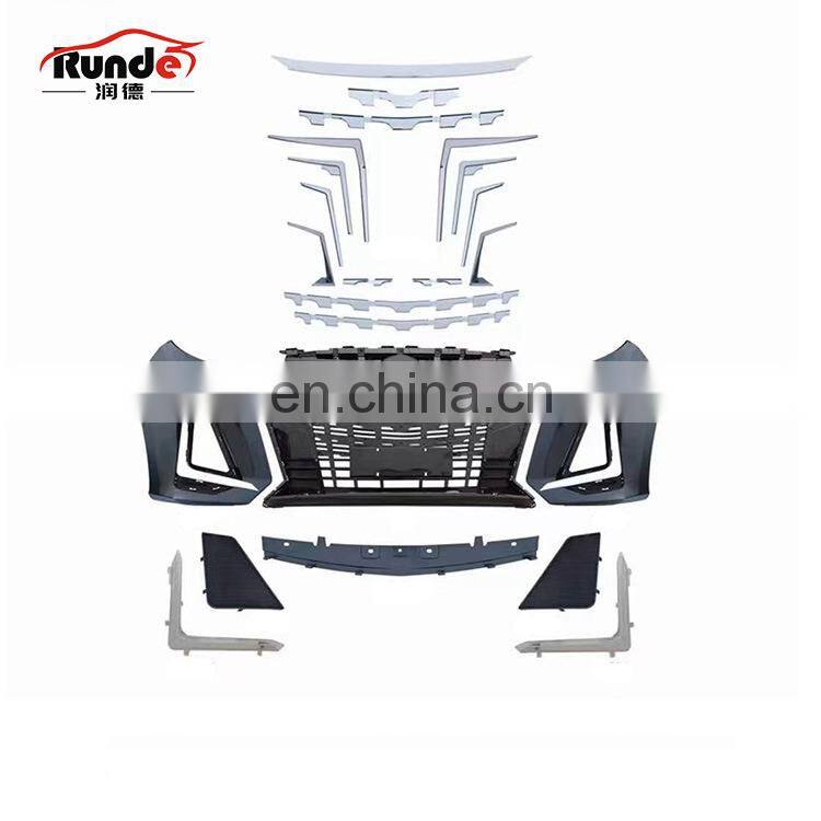 Runde Newest For GAC Trumpchi GM8-M8 Modified Thunder Edition Body Kit Front Bumper Rear Bumper Grille Fog Lamp Frame