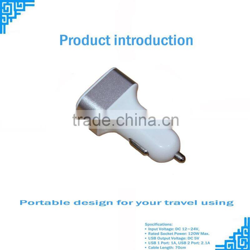 2016 factory OEM ODM 12v usb charger car triple usb charger