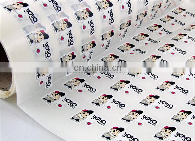 UTM420 Automatic pvc shrink label flatbed die cutting sheeting machine, Flat bed adhesive trademark label Cutter