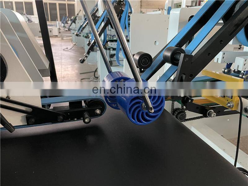 YZFG600/800 High Speed Pre-folding Automatic chocolate dessert packaging paper Carton Box Folder and Gluer with Prefold System