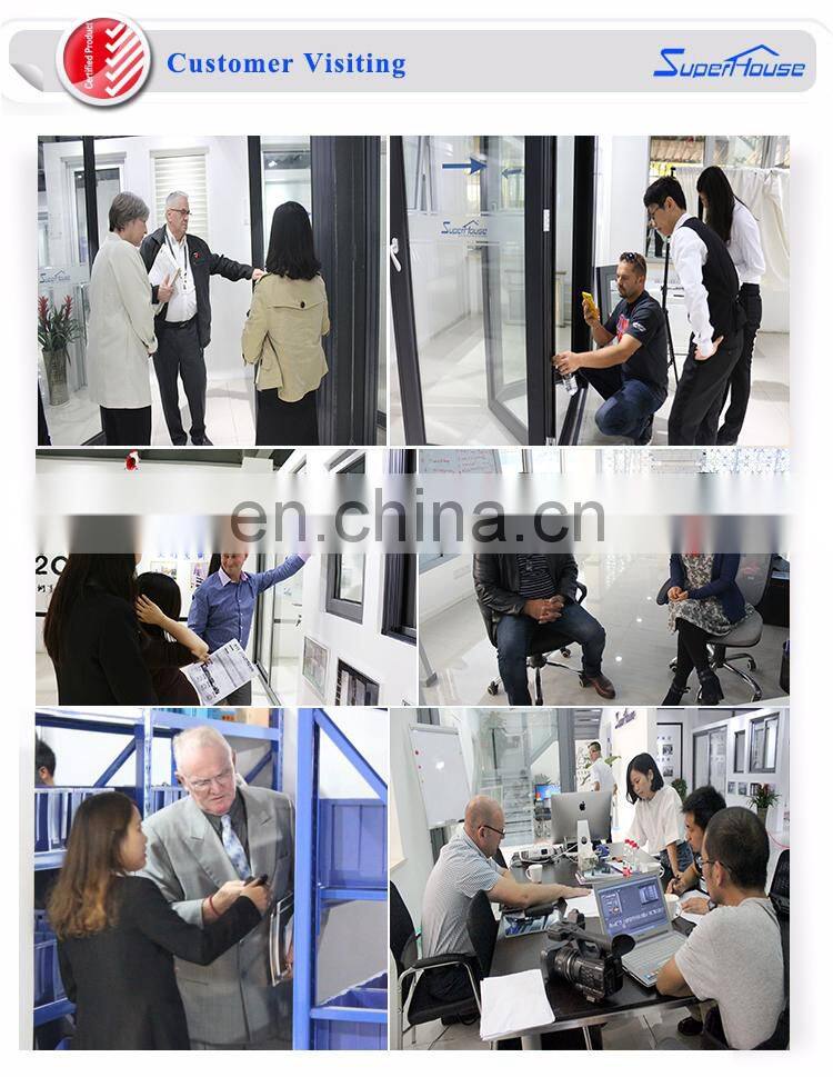 Superhouse Supplier Double Glazing/triple Glass Internal Doors China Sliding Aluminum Alloy Exterior Finished