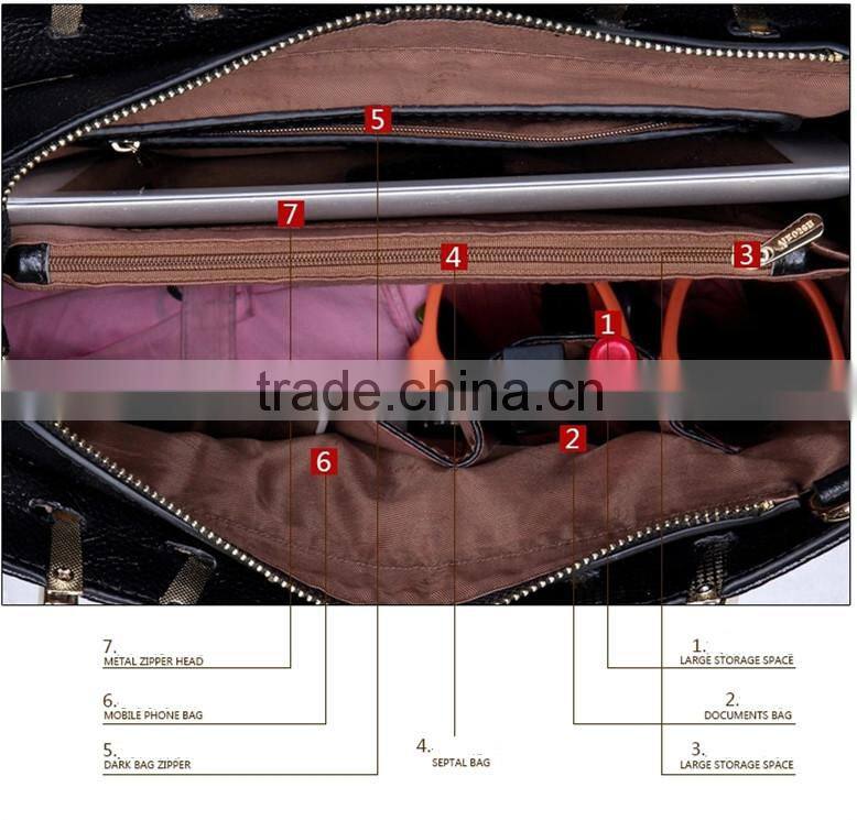 2016 New Woman Handbag fashion Designer Pu Hand Bag