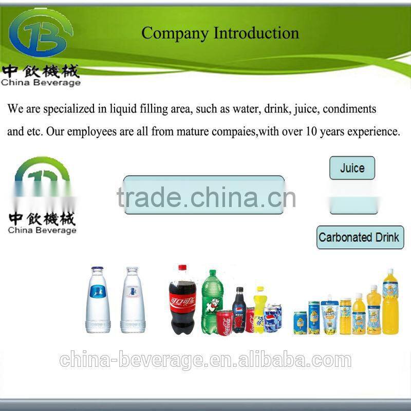 strict quality control for pet bottle flavoured water machine