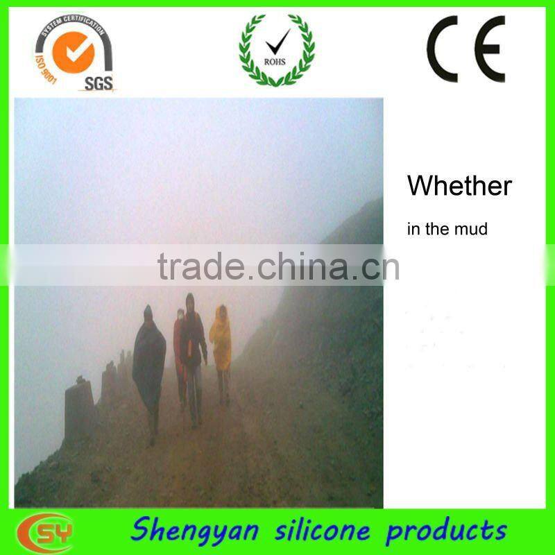 unbreakable rubber silicone anti slip shoe covers