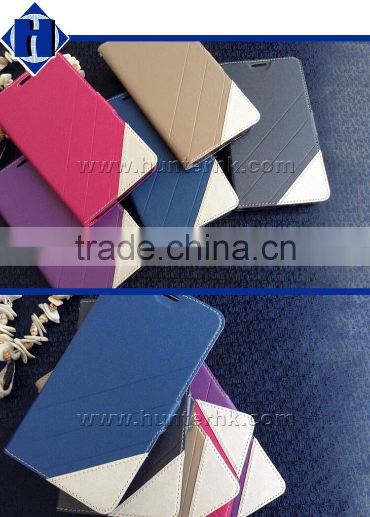 Multicolor PU Leather Wallet Case For Samsung J7