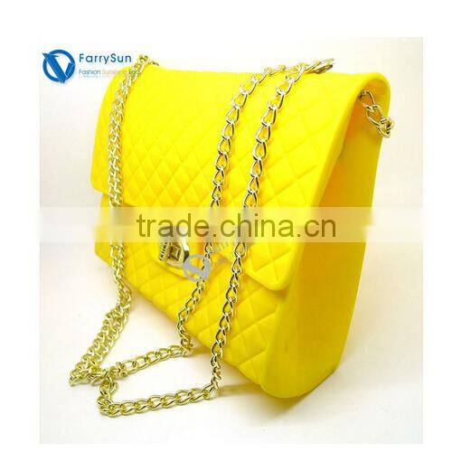 Fashion hanbag 2015, silicone jelly bag