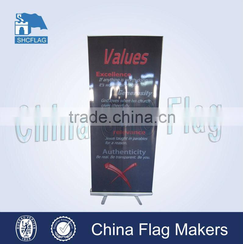High quality roll up banner stand for promotion